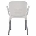 ΠΟΛΥΘΡΟΝΑ ΠΟΛΥΠΡΟΠΥΛΕΝΙΟΥ RECYCLED KAREK HM5592.11 ΛΕΥΚΟ ΧΡΩΜΑ 59,5x59x81Y εκ.