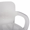 ΠΟΛΥΘΡΟΝΑ ΠΟΛΥΠΡΟΠΥΛΕΝΙΟΥ RECYCLED KAREK HM5592.11 ΛΕΥΚΟ ΧΡΩΜΑ 59,5x59x81Y εκ.