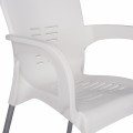 ΠΟΛΥΘΡΟΝΑ ΠΟΛΥΠΡΟΠΥΛΕΝΙΟΥ RECYCLED KAREK HM5592.11 ΛΕΥΚΟ ΧΡΩΜΑ 59,5x59x81Y εκ.