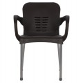 ΠΟΛΥΘΡΟΝΑ ΠΟΛΥΠΡΟΠΥΛΕΝΙΟΥ RECYCLED KAREK HM5592.13 ΚΑΦΕ ΧΡΩΜΑ 59x58x81Y εκ.