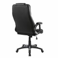 ΚΑΡΕΚΛΑ ΓΡΑΦΕΙΟΥ THORIN HM1050.01 ΜΕ MASSAGE ΜΑΥΡΗ HOMEMARKT 62x70x127Y εκ.