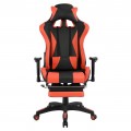 ΚΑΡΕΚΛΑ ΓΡΑΦΕΙΟΥ GAMING HM1063.01 SPEED ΜΑΥΡΟ ΚΟΚΚΙΝΟ & ΥΠΟΠΟΔΙΟ 68 x 71,5 x 134 cm
