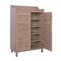 ΠΑΠΟΥΤΣΟΘΗΚΗ-ΝΤΟΥΛΑΠΙ KAILENA ΞΥΛΙΝΗ HM2230.02 SONAMA 77X40,5X122εκ.