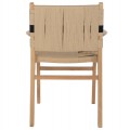 ΠΟΛΥΘΡΟΝΑ BAND RUBBERWOOD ΚΑΙ ΣΧΟΙΝΙ 62,5x60x88Yεκ.HM9324.01