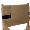 ΠΟΛΥΘΡΟΝΑ BAND RUBBERWOOD ΚΑΙ ΣΧΟΙΝΙ 62,5x60x88Yεκ.HM9324.01