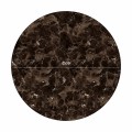ΕΠΙΦΑΝΕΙΑ ΤΡΑΠΕΖΙΟΥ HPL HM5842.14 BROWN MARBLE Φ69 εκ. ΠΑΧΟΥΣ 12mm.