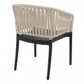 PORTOFINO BLACK/TAUPE ΠΟΛΥΘΡΟΝΑ ΠΟΛ/ΝΙΟΥ